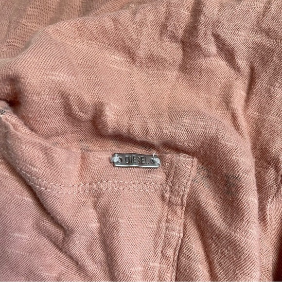 Diesel B.R.G.Z. 55 Pink Pocket T-Shirt Size Large - Picture 4 of 4